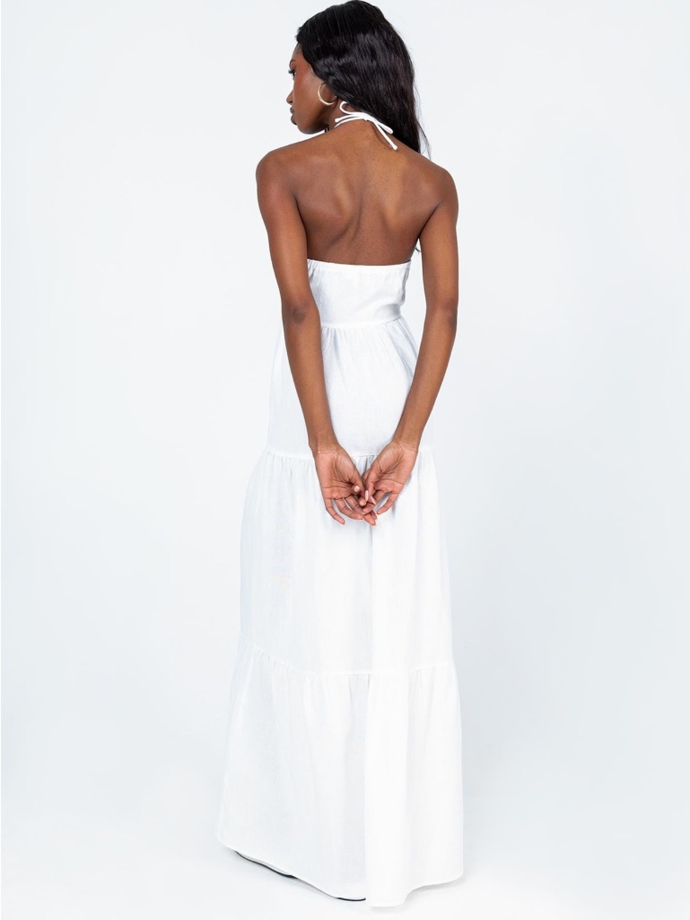 Princess Polly Lincoln Maxi Dress White - Picture 5 of 9